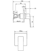 Blaze Shower Methven Mixer - Matte Black